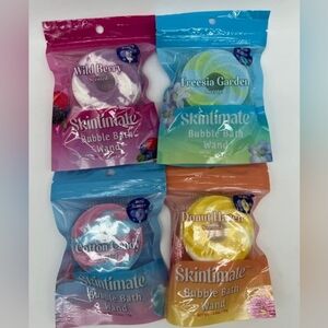 Bubble Bath Wand Set - Wild Berry, Freesia Garden, Cotton Candy, Donut Heaven